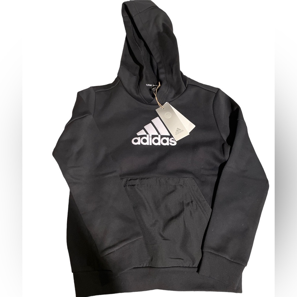 Adidas kids badge fleece hoodie GJ6675